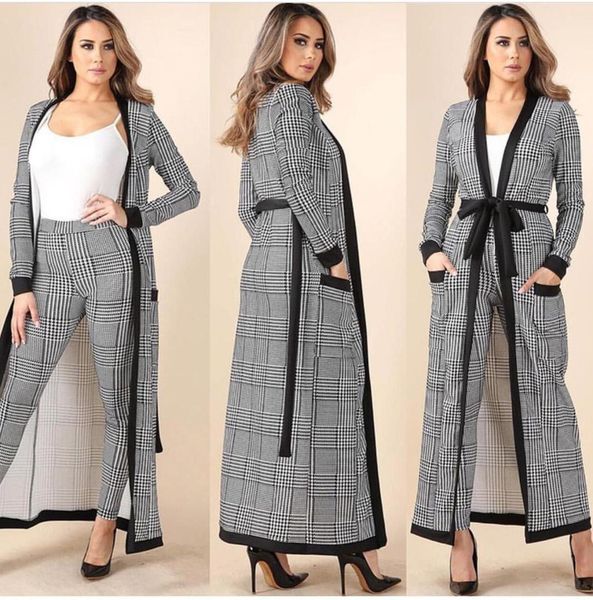 new office lady three-piece suit classic houndstooth three piece leisure suit business attire office lady set woman, White
new office lady three-piece suit classic houndstooth three piece leisure suit business attire office lady set woman, White