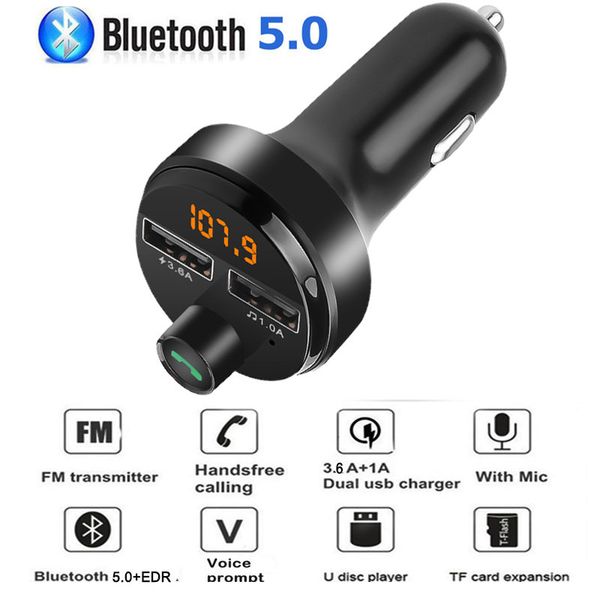 bluetooth handsfm modulator wireless audio receiver transmitter tf card u-disk music adapter for car mp3 radio 4.6a charger
bluetooth handsfm modulator wireless audio receiver transmitter tf card u-disk music adapter for car mp3 radio 4.6a charger