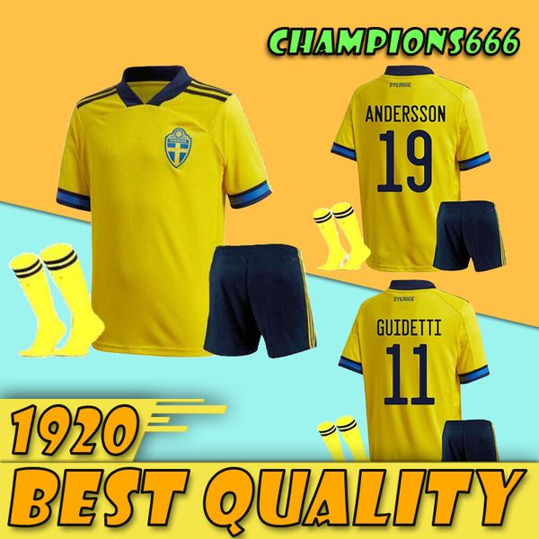 2020 2021 sweden soccer jerseys kit 20 21 european home forsberg berg lindelof guidetti maillot foot football shirt sets with socks, Black;yellow
2020 2021 sweden soccer jerseys kit 20 21 european home forsberg berg lindelof guidetti maillot foot football shirt sets with socks, Black;yellow