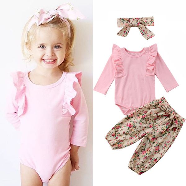newborn kid baby girls cotton clothes long sleeve romper + floral leggings pants outfits set, White
newborn kid baby girls cotton clothes long sleeve romper + floral leggings pants outfits set, White