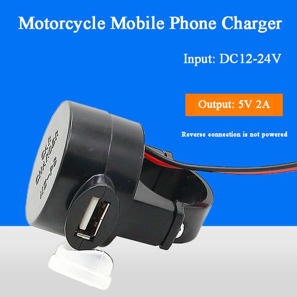 Scooter Motorcycle Mobile Phone Charger Car USB Socket Adaptor Modification Accessories Waterproof USB Car Chargers DC12V 24V to DC5V 2A
Scooter Motorcycle Mobile Phone Charger Car USB Socket Adaptor Modification Accessories Waterproof USB Car Chargers DC12V 24V to DC5V 2A