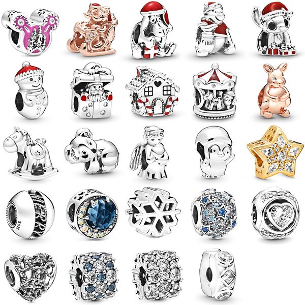 new 2019 100% 925 sterling silver pandora winter christmas series rose gold cute animal charm fit diy original bracelet jewelry gift, Black
new 2019 100% 925 sterling silver pandora winter christmas series rose gold cute animal charm fit diy original bracelet jewelry gift, Black