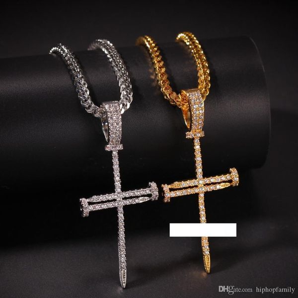 hip hop gold silver iced out cross pendant chains for mens jewelry with stainless steel miami cuban link or twist chain necklace
hip hop gold silver iced out cross pendant chains for mens jewelry with stainless steel miami cuban link or twist chain necklace