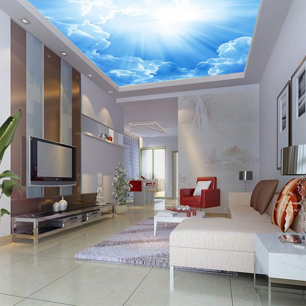 3d large mural ceiling wallpaper custom bedroom wall living room ceiling blue sky white clouds wallpaper
3d large mural ceiling wallpaper custom bedroom wall living room ceiling blue sky white clouds wallpaper