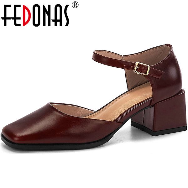 fedonas 2020 retro women pumps basic cow leather pumps square toe shoes new square heeled sweet new fasion shoes woman, Black
fedonas 2020 retro women pumps basic cow leather pumps square toe shoes new square heeled sweet new fasion shoes woman, Black