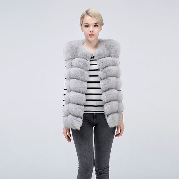 2018 New Real fur Women Vest Leather Fashion Luxury Thick Warm Coat Jacket Solid Color Fur Vests Women Coats, Black
2018 New Real fur Women Vest Leather Fashion Luxury Thick Warm Coat Jacket Solid Color Fur Vests Women Coats, Black