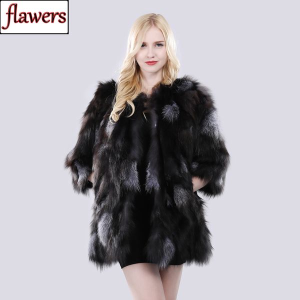 2019 new women winter 100% genuine silver fur coat natural soft fur jacket lady fashion warm quality outerwear, Black
2019 new women winter 100% genuine silver fur coat natural soft fur jacket lady fashion warm quality outerwear, Black