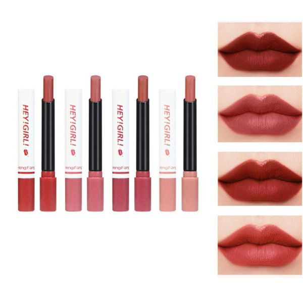 matte lipstick set 4 colors tubes waterproof long lasting purple lipstick pigments makeup velvet lip stick
matte lipstick set 4 colors tubes waterproof long lasting purple lipstick pigments makeup velvet lip stick