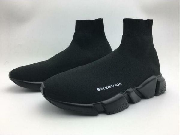2019 speed trainer casual shoes fashion brand socks boots woman new slip-on elastic cloth man running sports shoe, Black
2019 speed trainer casual shoes fashion brand socks boots woman new slip-on elastic cloth man running sports shoe, Black