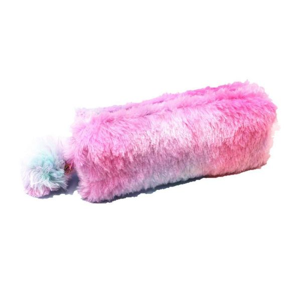 new rainbow color plush pencil case student large capacity stationery storage cosmetic women's bag bag plush sequins x8k1
new rainbow color plush pencil case student large capacity stationery storage cosmetic women's bag bag plush sequins x8k1