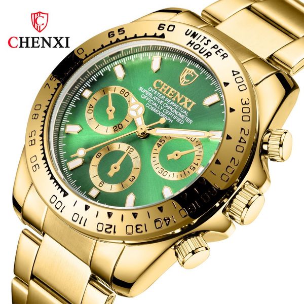 luxury dawn brand quartz watch gold watch men's stainless steel watch 086a, Slivery;brown
luxury dawn brand quartz watch gold watch men's stainless steel watch 086a, Slivery;brown