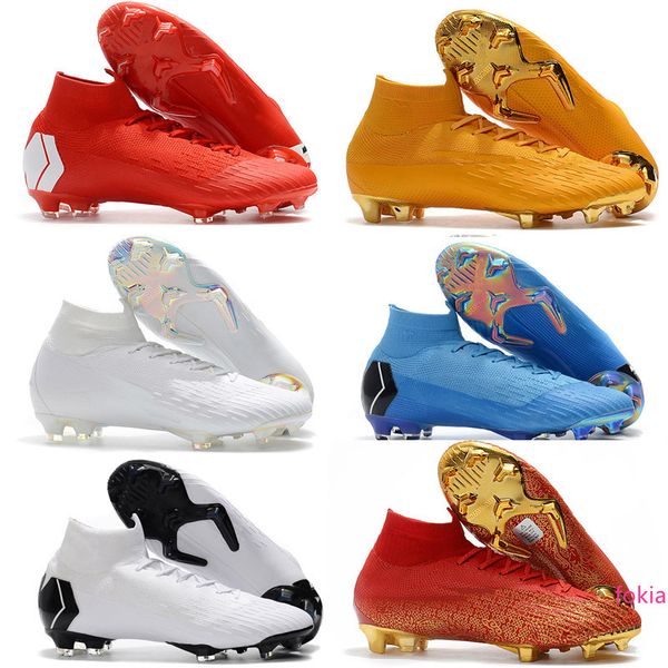 new men mercurial vapors xii elite fg 12 superfly vaporx vii 7 360 cr7 njr lvl up ronaldo neymar women kids soccer football shoes size 39-46
new men mercurial vapors xii elite fg 12 superfly vaporx vii 7 360 cr7 njr lvl up ronaldo neymar women kids soccer football shoes size 39-46