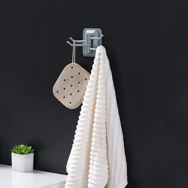 seamless rotate strong seamless sticking hook creative four-point hook door and back clothes kitchen bathroom accessories
seamless rotate strong seamless sticking hook creative four-point hook door and back clothes kitchen bathroom accessories