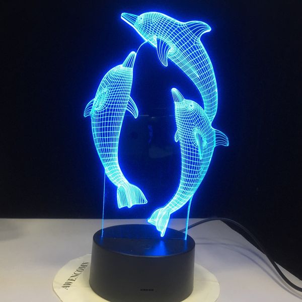 3d lamp optical illusion night light dolphin 7 colors usb led night lamp for kids rooms home decoration dropshipping
3d lamp optical illusion night light dolphin 7 colors usb led night lamp for kids rooms home decoration dropshipping