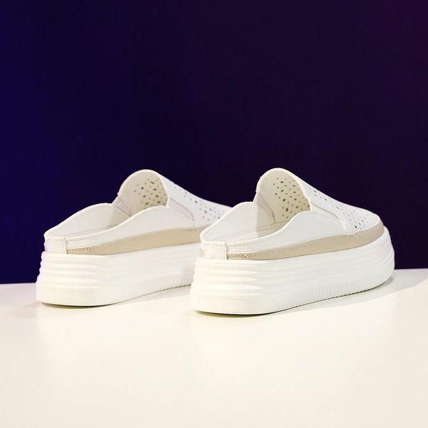 small white shoes increas height platform 2020 fashion women's casual female sneakers low heels round toe slip-on, Black
small white shoes increas height platform 2020 fashion women's casual female sneakers low heels round toe slip-on, Black