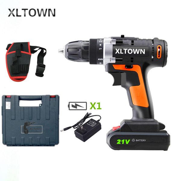 xltown new 21v cordless electric drill with a box rechargeable lithium battery dual speed multifunction electric screwdriver
xltown new 21v cordless electric drill with a box rechargeable lithium battery dual speed multifunction electric screwdriver