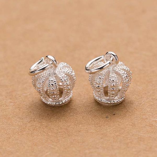 100% 925 sterling silver exquisite stereo crown charms handmade bracelets dangle pendants diy jewelry silver findings supplier, Bronze;silver
100% 925 sterling silver exquisite stereo crown charms handmade bracelets dangle pendants diy jewelry silver findings supplier, Bronze;silver