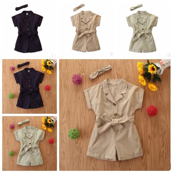 girls solid rompers cotton short sleeve ruffle overalls girl jumpsuit with belt headband ins kids bodysuits 2pcs romper headband zyq47, Blue
girls solid rompers cotton short sleeve ruffle overalls girl jumpsuit with belt headband ins kids bodysuits 2pcs romper headband zyq47, Blue