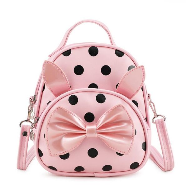 pu children's bag princess cute bow dot printing shoulder bag children's dual purpose oblique backpack ing
pu children's bag princess cute bow dot printing shoulder bag children's dual purpose oblique backpack ing