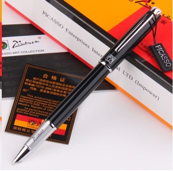 picasso 916 luxury black and silver 0.38mm extra fine nib fountain pen metal steel ink pens for gift
picasso 916 luxury black and silver 0.38mm extra fine nib fountain pen metal steel ink pens for gift