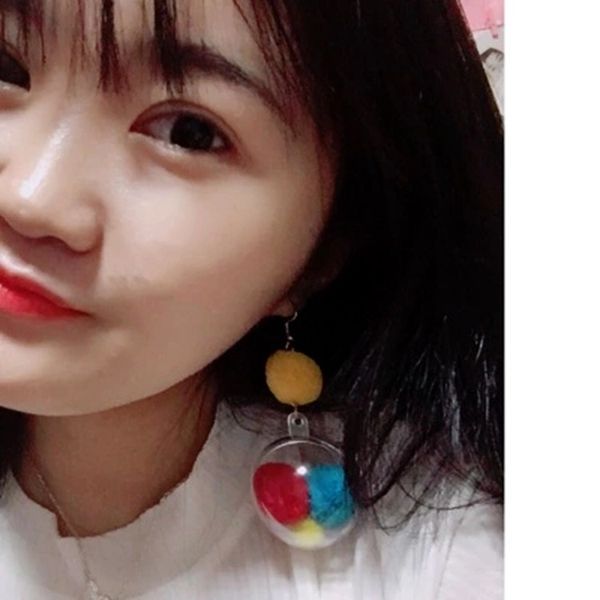 korean child-friendly modern girl heart ball earrings stereo transparent ball without ear pierced ear clip earring women jewelry, Silver
korean child-friendly modern girl heart ball earrings stereo transparent ball without ear pierced ear clip earring women jewelry, Silver