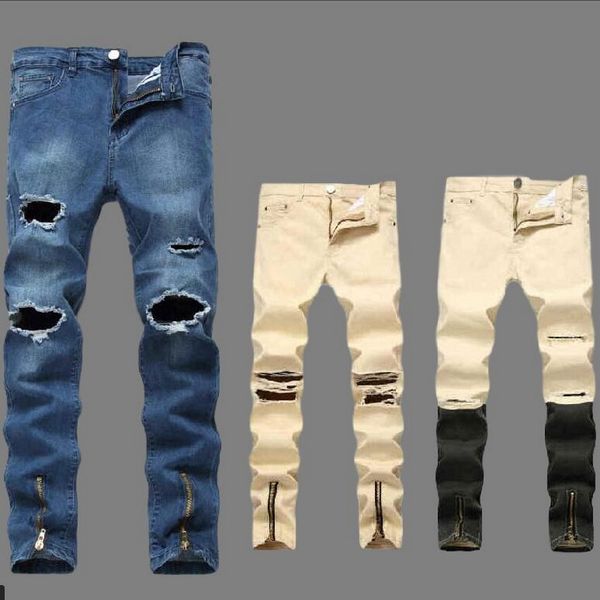 2020 new men's patchwork jeans business casual straight leg skinny jeans men punk pants male streetwear denim pants, Blue
2020 new men's patchwork jeans business casual straight leg skinny jeans men punk pants male streetwear denim pants, Blue