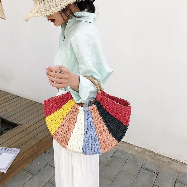 ocardian handbag fashion women girl handbag trend holiday summer straw bag color beach tide seaside travel woven may8
ocardian handbag fashion women girl handbag trend holiday summer straw bag color beach tide seaside travel woven may8