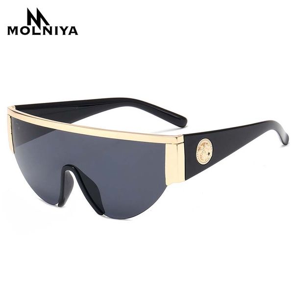 men metal sunglasses classic women half frame sun glasses siamese lens gradient eyeglasses uv400 new product, White;black
men metal sunglasses classic women half frame sun glasses siamese lens gradient eyeglasses uv400 new product, White;black