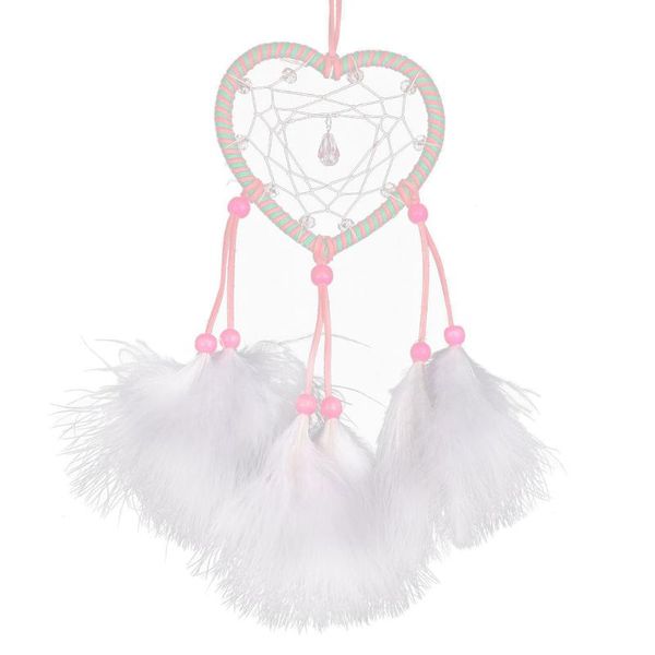pink heart shape car-styling handmade hanging decoration feather dream catcher car adornment interior accessories car-styling
pink heart shape car-styling handmade hanging decoration feather dream catcher car adornment interior accessories car-styling