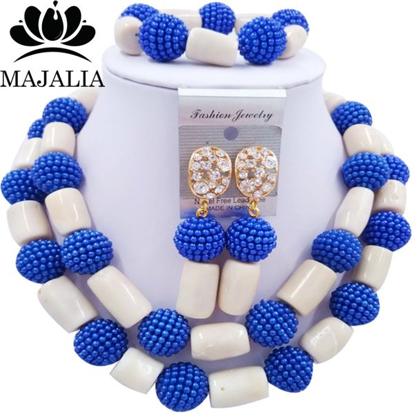 fashion african wedding beads royal blue plastic and coral nigerian wedding african beads jewelry set majalia-254, Slivery;golden
fashion african wedding beads royal blue plastic and coral nigerian wedding african beads jewelry set majalia-254, Slivery;golden