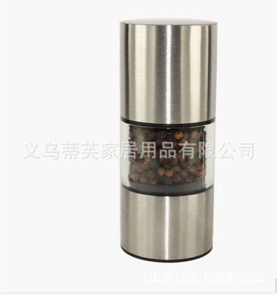 ZX-A104 Western Food Pepper Mills Stainless Steel Manual Rotation Pepper Grinder High Grade Salt Pepper Mills
ZX-A104 Western Food Pepper Mills Stainless Steel Manual Rotation Pepper Grinder High Grade Salt Pepper Mills