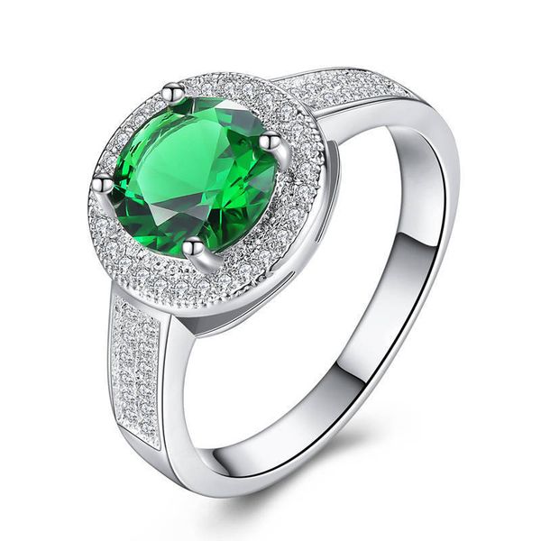 women ring white gold ring green zircon ring charm personality party wedding jewelry women jewelry accessories girlfriend gift, Silver
women ring white gold ring green zircon ring charm personality party wedding jewelry women jewelry accessories girlfriend gift, Silver