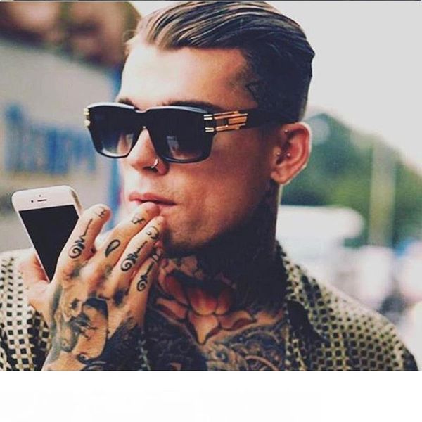 7 colors fashion alloy hinge men square sunglasses designer vintage women gradient clear lens uv400 sun glasses, White;black
7 colors fashion alloy hinge men square sunglasses designer vintage women gradient clear lens uv400 sun glasses, White;black