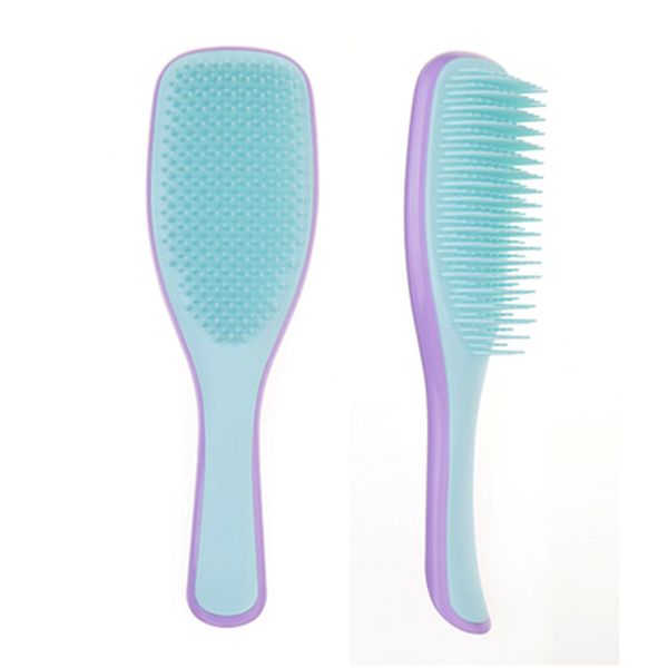 1pc anti-static hair brush comb styling teezer shower electroplate detangling massage combs for salon styling women girl hair, Golden;white
1pc anti-static hair brush comb styling teezer shower electroplate detangling massage combs for salon styling women girl hair, Golden;white