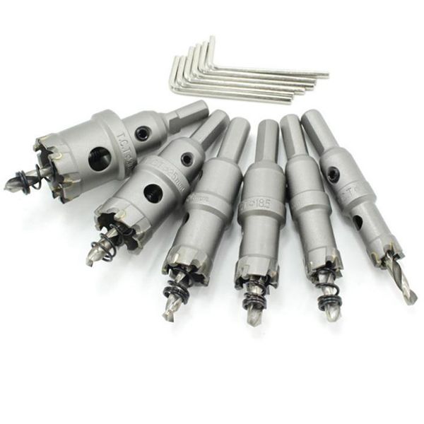 shgo 6pcs hss drill bit heavy duty hole saw set for plastic aluminum iron sheet pipe 14mm/16mm/18.5mm/20mm/25mm/30mm
shgo 6pcs hss drill bit heavy duty hole saw set for plastic aluminum iron sheet pipe 14mm/16mm/18.5mm/20mm/25mm/30mm