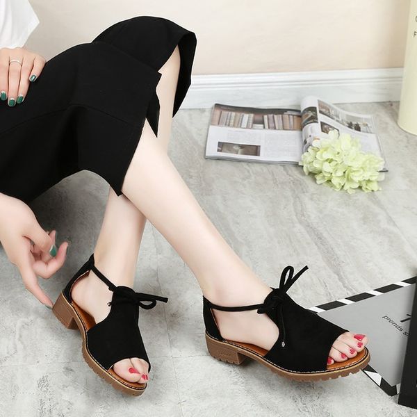 sandals female students summer 2019 new foreign trade all-around casual flat bottom sandals strap flat heel set toe open shoes, Black
sandals female students summer 2019 new foreign trade all-around casual flat bottom sandals strap flat heel set toe open shoes, Black