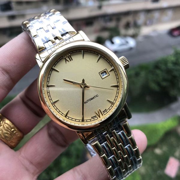 luxury mens watches 42mm dial brand man watch 316 full stainless steel band mechanical automatic wristwatches for men christmas valentine gi, Slivery;brown
luxury mens watches 42mm dial brand man watch 316 full stainless steel band mechanical automatic wristwatches for men christmas valentine gi, Slivery;brown