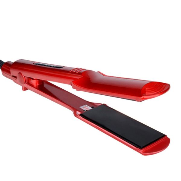 professional tourmaline ceramic heating plate hair straightener wet & dry dual use fashion hair styling tools, Black
professional tourmaline ceramic heating plate hair straightener wet & dry dual use fashion hair styling tools, Black