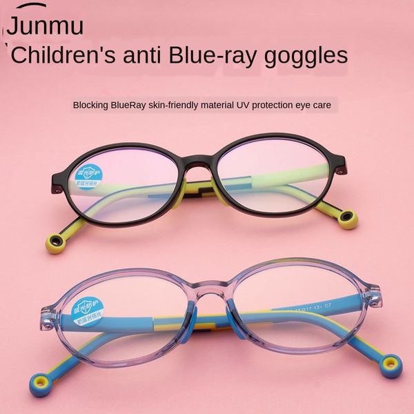 children's anti-blue-ray tr90 frame men's and women's glasses frame for 4 to 6 years old soft rubber nose pad amblyopia glass, Silver
children's anti-blue-ray tr90 frame men's and women's glasses frame for 4 to 6 years old soft rubber nose pad amblyopia glass, Silver