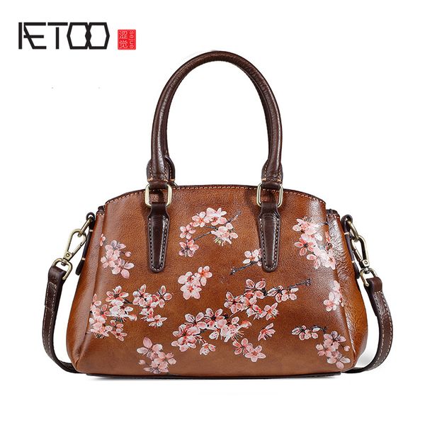 aetoo casual leather women's bags, vintage leather slanted bags, a one-shoulder hand-colored handbag
aetoo casual leather women's bags, vintage leather slanted bags, a one-shoulder hand-colored handbag