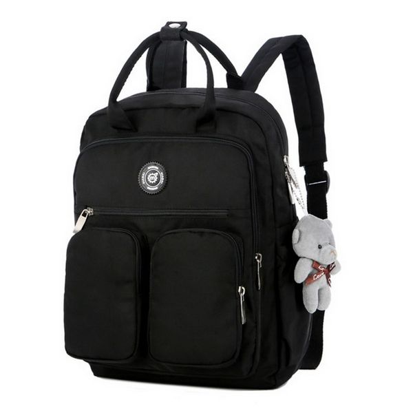 litthing drop shipping 2019 fashion woman backpack waterproof nylon soft handle solid multi-pocket travel zipper school bags
litthing drop shipping 2019 fashion woman backpack waterproof nylon soft handle solid multi-pocket travel zipper school bags