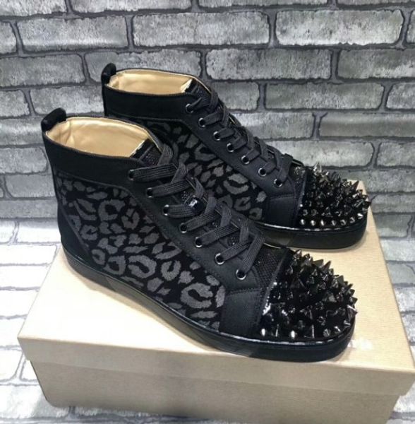 sneaker studded spikes men trainers red bottom shoes new color mix designer brand flats genuine leather for us 5-12, Black
sneaker studded spikes men trainers red bottom shoes new color mix designer brand flats genuine leather for us 5-12, Black