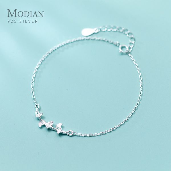 modian new arrival genuine 925 sterling silver morning glory flower fashion bracelet for women classic plant simple fine jewelry, Black
modian new arrival genuine 925 sterling silver morning glory flower fashion bracelet for women classic plant simple fine jewelry, Black