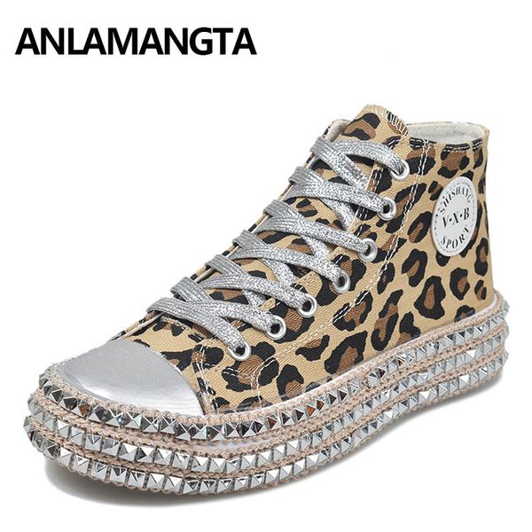 fashion women's spring autumn casual shoes lace up rivet shining shoes high thick bottom casual women canvas, Black
fashion women's spring autumn casual shoes lace up rivet shining shoes high thick bottom casual women canvas, Black