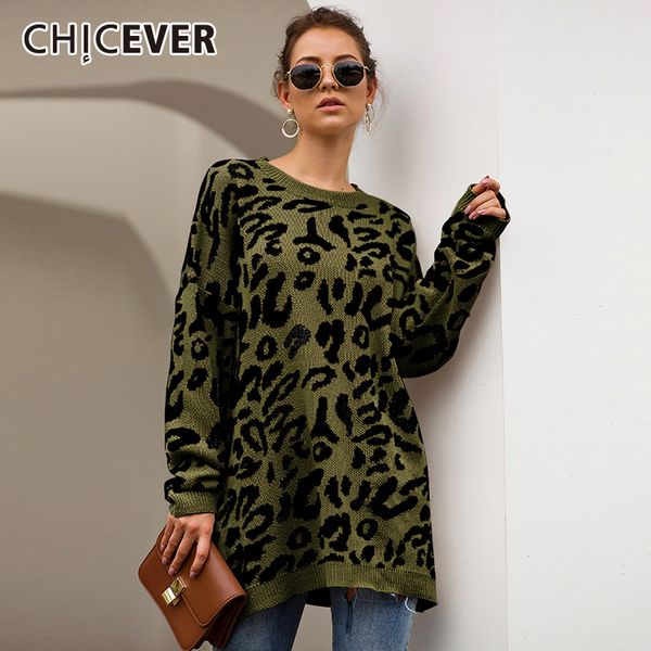 chicever autumn leopard jumper sweater female o neck casual loose plus size pullovers sweaters female fashion new clothing 2019, White;black
chicever autumn leopard jumper sweater female o neck casual loose plus size pullovers sweaters female fashion new clothing 2019, White;black