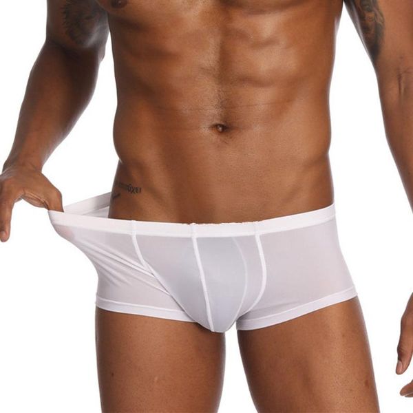 men's fashion mens underwear boxers ice silk ultra-thin seamless breathable underwear personality pants shorts male panties 2020, Black;white
men's fashion mens underwear boxers ice silk ultra-thin seamless breathable underwear personality pants shorts male panties 2020, Black;white