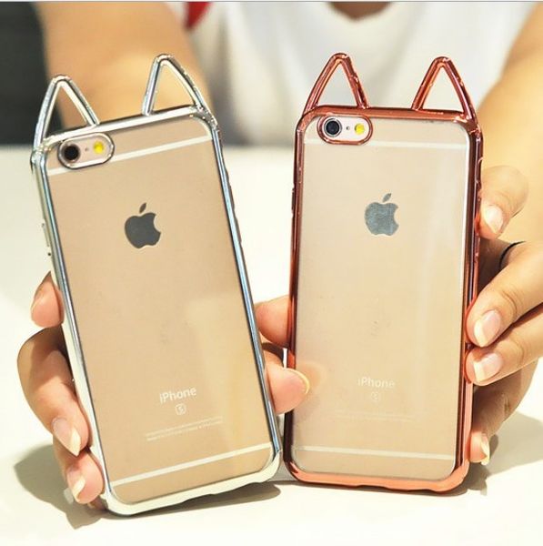 for apple iphone x cases cute cat ears electroplating chrome phone cases for iphone 6s 7 8 plus clear soft tpu back silicone cover shell
for apple iphone x cases cute cat ears electroplating chrome phone cases for iphone 6s 7 8 plus clear soft tpu back silicone cover shell