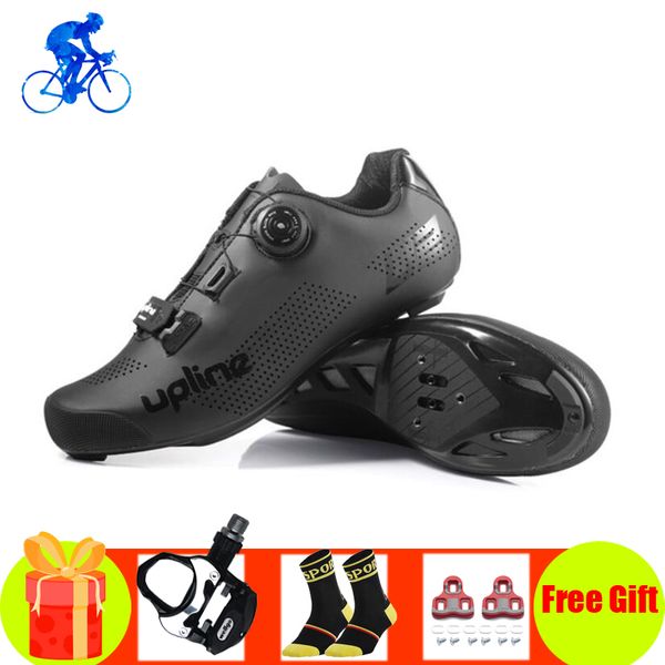 road cycling shoes men sapatilha ciclismo women bicycle sneakers breathable self-locking spd-sl pedals road riding bike shoes, Black
road cycling shoes men sapatilha ciclismo women bicycle sneakers breathable self-locking spd-sl pedals road riding bike shoes, Black