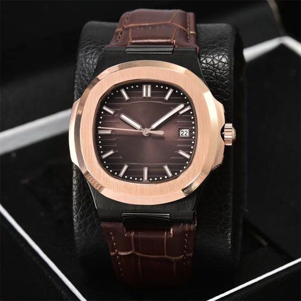 Dropship BDFL5 Leather Strap Mens Watches Luxury Watch 9 Colors Sapphire Glass 5711 Series Automatic Wristwatches A++ Quality
Dropship BDFL5 Leather Strap Mens Watches Luxury Watch 9 Colors Sapphire Glass 5711 Series Automatic Wristwatches A++ Quality