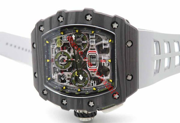 men's luxury quality elling kv factory rm011-03 automatic flyback chronograph asia 7750 valjoux watch skeletonal full forged carbon cas, Slivery;brown
men's luxury quality elling kv factory rm011-03 automatic flyback chronograph asia 7750 valjoux watch skeletonal full forged carbon cas, Slivery;brown